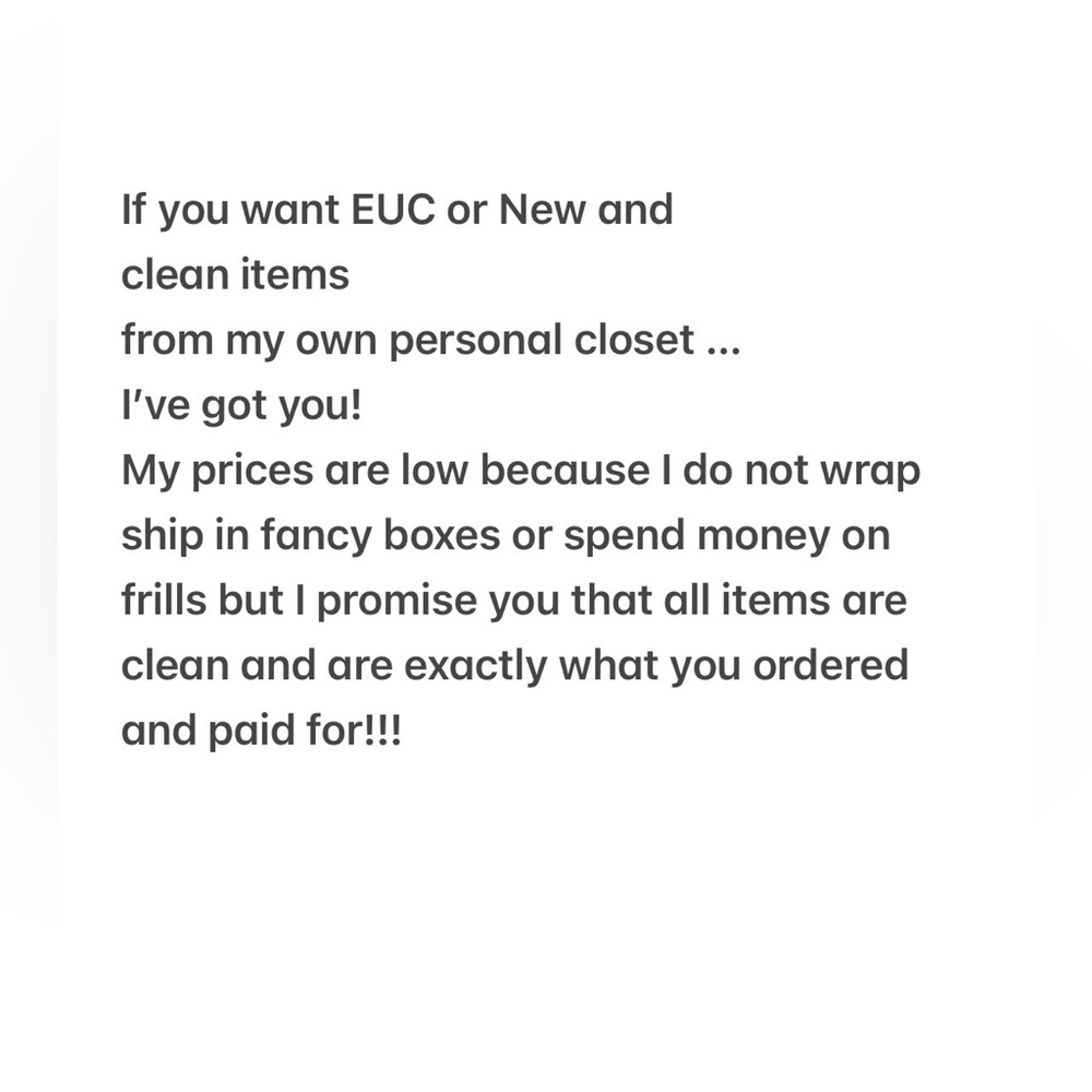 Closet Clear Out Event Graphic